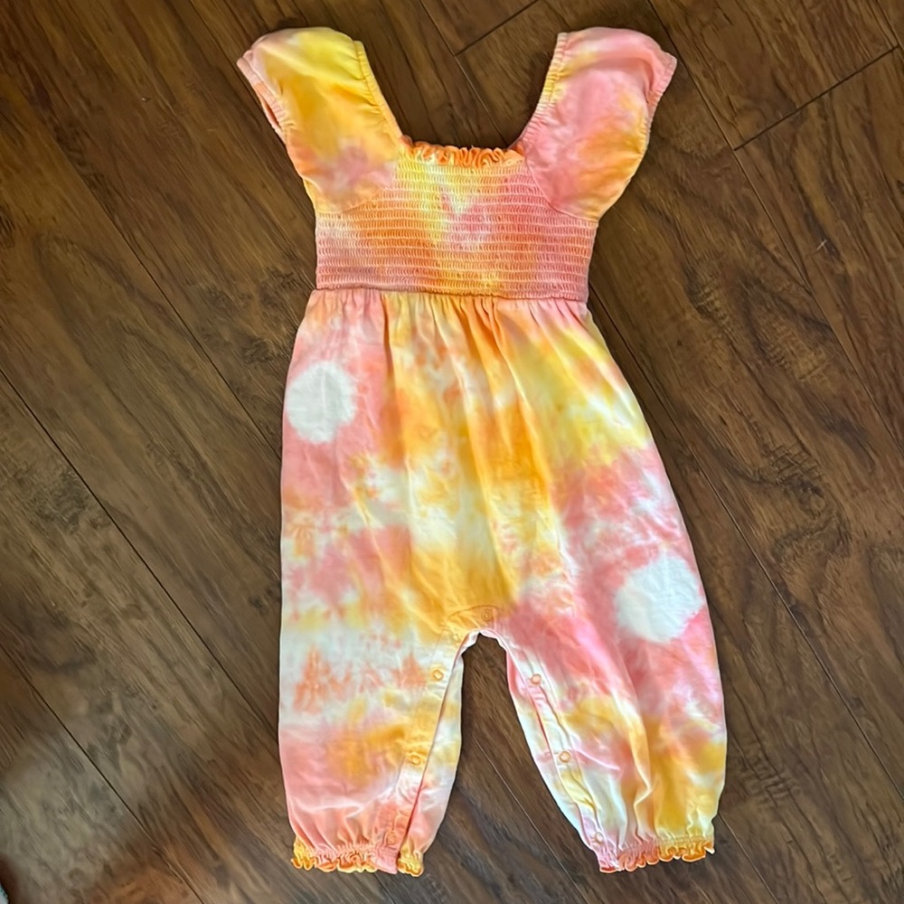 Burt’s Bees Baby Tie-Dye Romper
